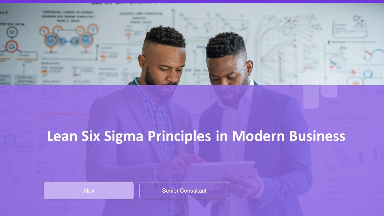 Lean Six Sigma Principles In Modern Business PPT Sample AT Lean Six Sigma Principles In Modern Business PPT Sample AT