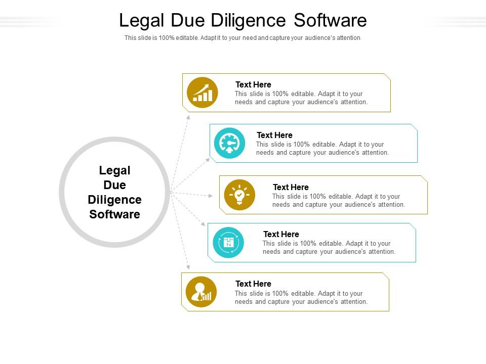 Legal due diligence software ppt powerpoint presentation show outfit cpb Slide01