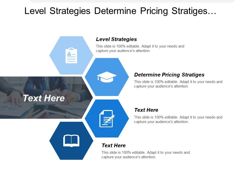 Level strategies determine pricing strategies designing organization ...