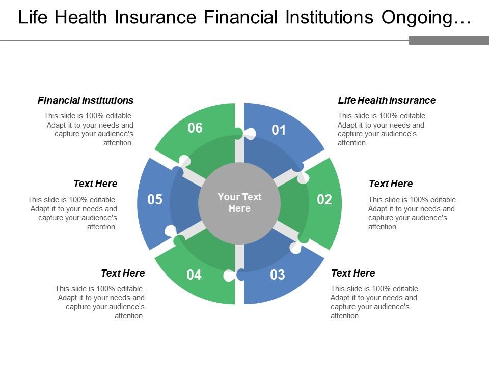 Life health insurance financial institutions ongoing services lifestyle choices Slide01