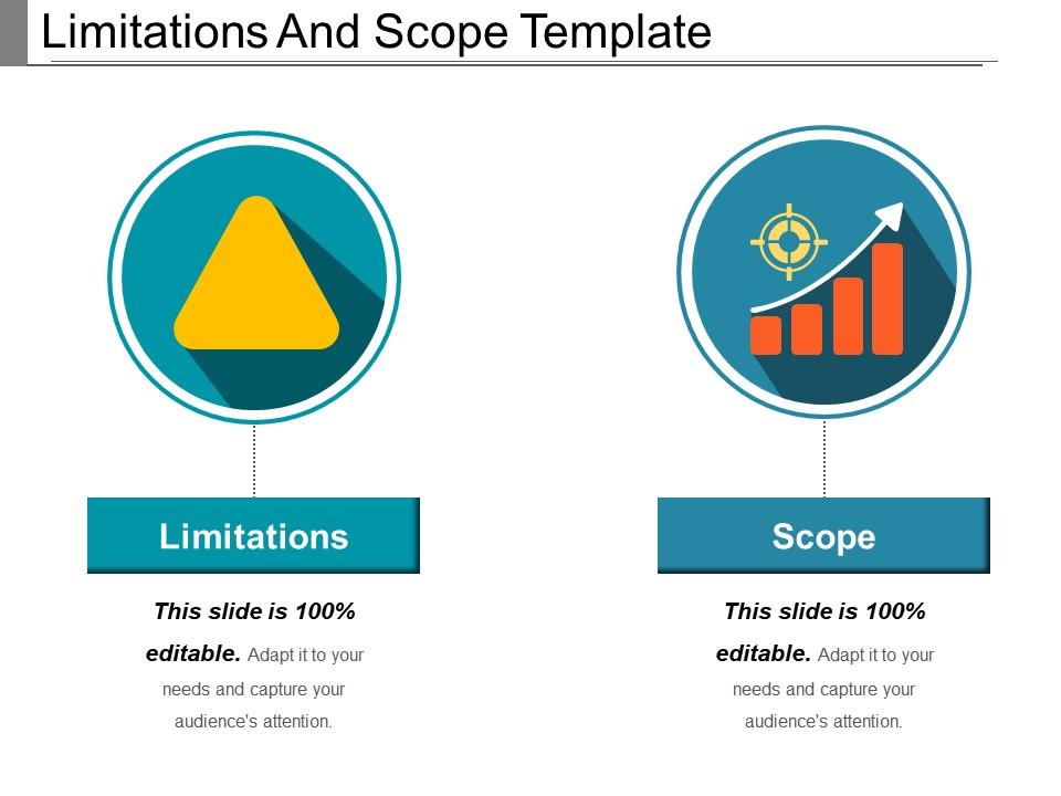 how to write scope and limitations in research