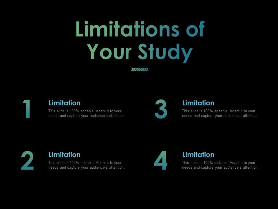limitation of the study