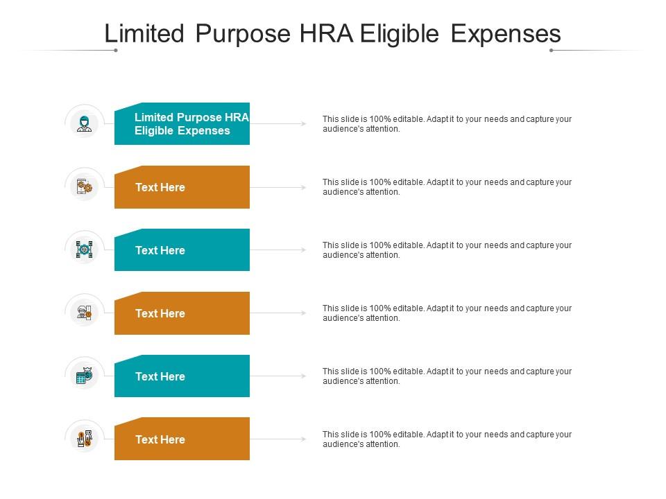 Limited Purpose HRA Eligible Expenses Ppt Powerpoint Presentation  Infographic Template Structure Cpb, Presentation Graphics, Presentation  PowerPoint Example