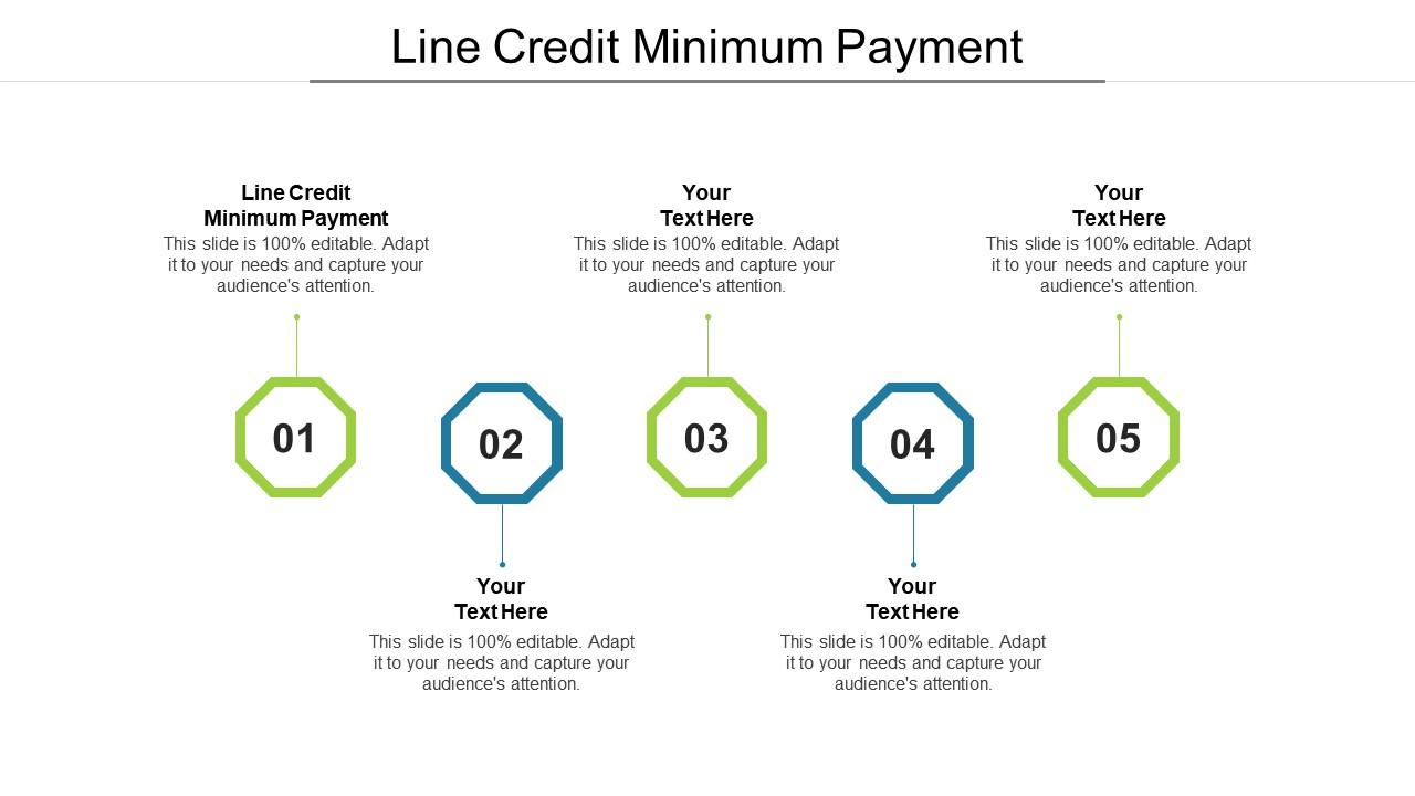 Line Credit Minimum Payment Ppt Powerpoint Presentation Infographic Template Cpb Presentation