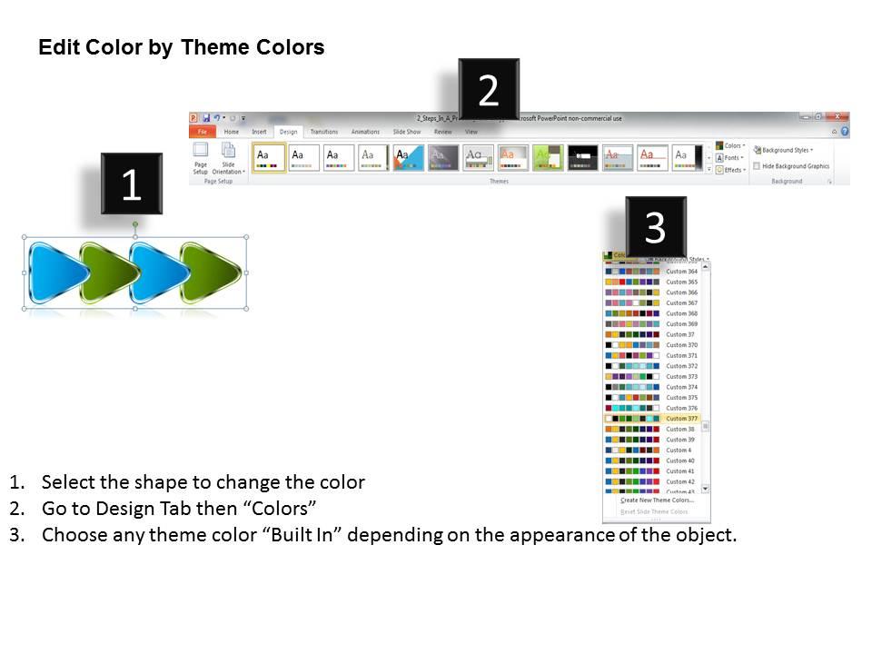 Linear Flow Phase Structure Diagram 4 Stages Free Flowchart Powerpoint ...