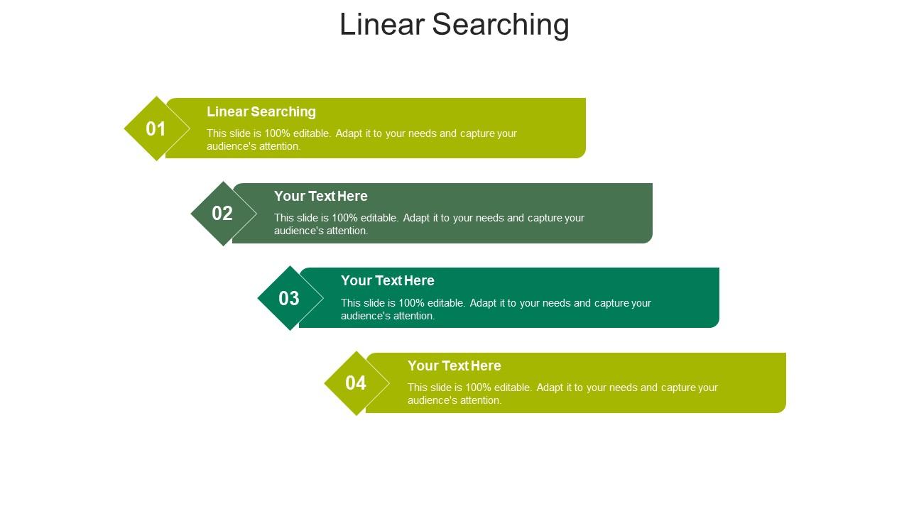 Linear Searching Ppt Powerpoint Presentation Layouts Show Cpb ...