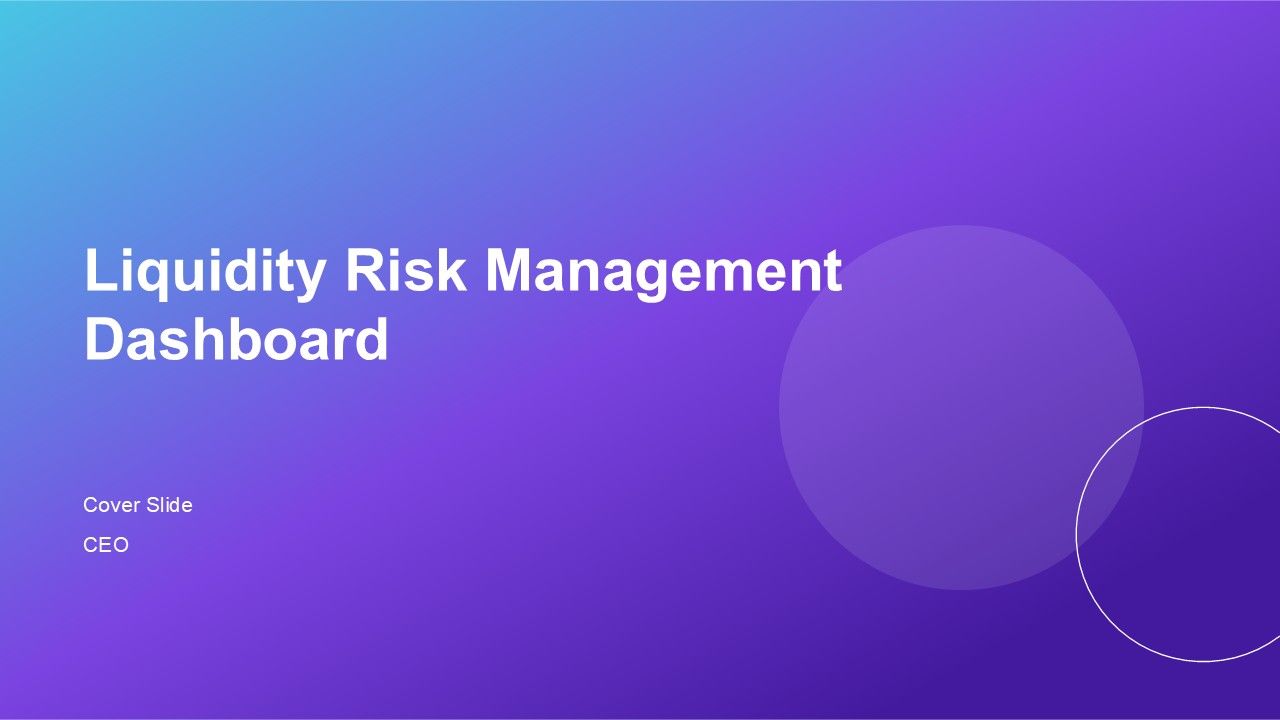 Liquidity Risk Management Dashboard PPT Mockup AT Liquidity Risk Management Dashboard PPT Mockup AT