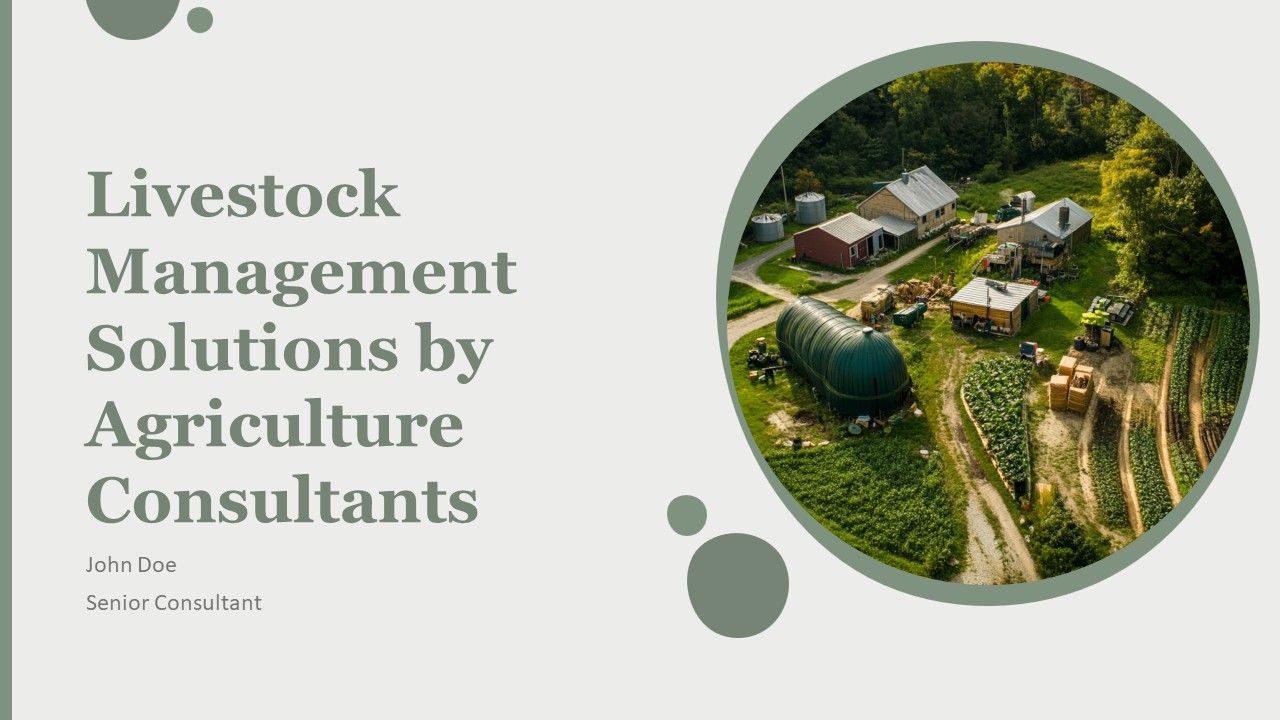 Livestock Management Solutions By Agriculture Consultants PPT Summary AT Livestock Management Solutions By Agriculture Consultants PPT Summary AT
