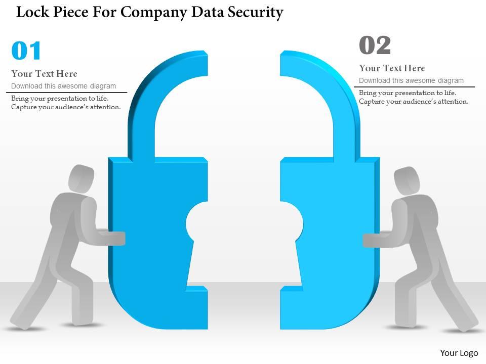 lock_piece_for_company_data_security_ppt_slides_Slide01
