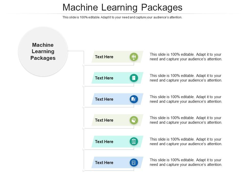 Machine Learning Packages Ppt Powerpoint Presentation Portfolio Clipart Machine Learning Packages Ppt Powerpoint Presentation Portfolio Clipart