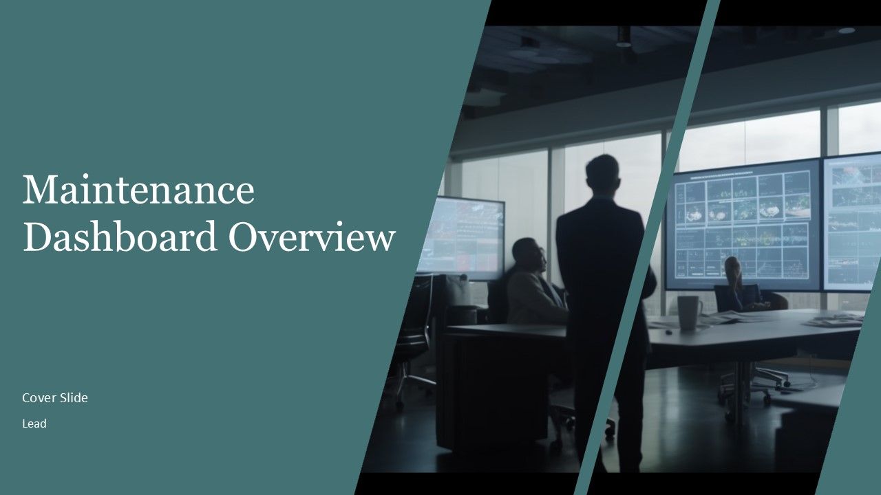 Maintenance Dashboard PPT Graphics AT