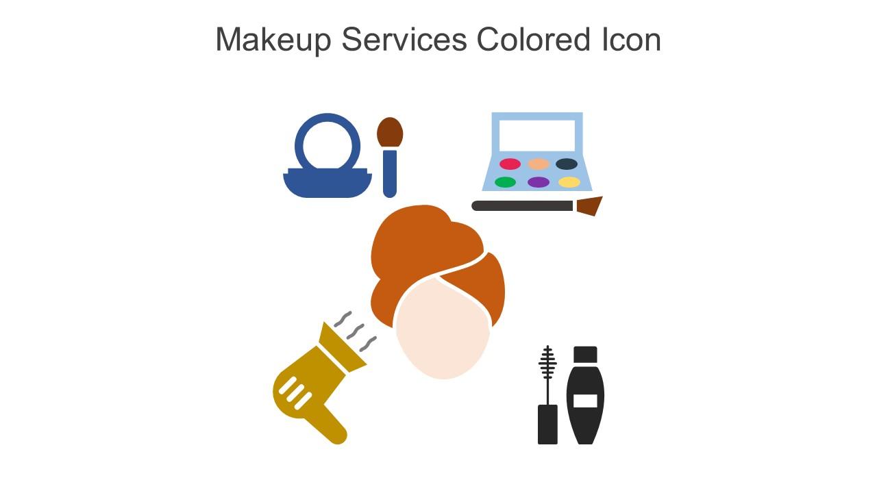 Makeup Services Colored Icon In Powerpoint Pptx Png And Editable Eps Format