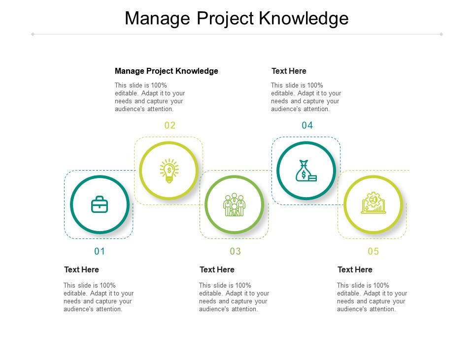 Manage project knowledge ppt powerpoint presentation portfolio slideshow cpb Slide01