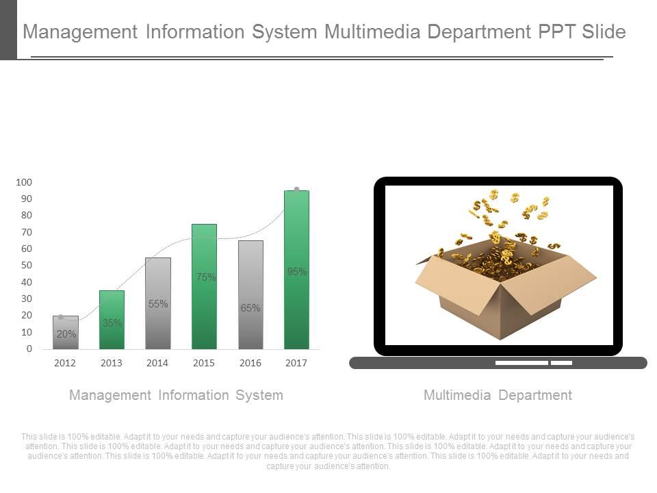 Management information system multimedia department ppt slide Slide00