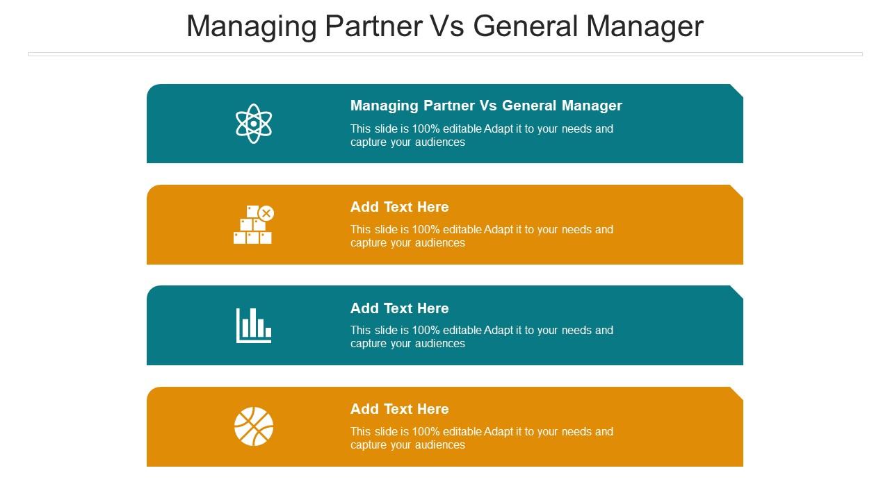 Managing Partner Vs General Manager Ppt PowerPoint Presentation