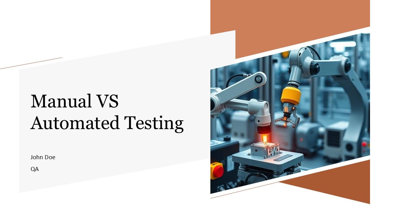Manual VS Automated Testing PPT Graphics ACP