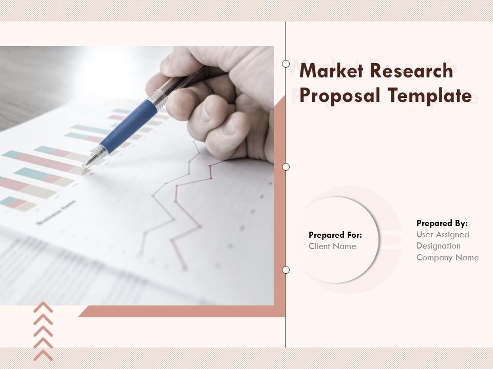 Market Research Proposal Template Powerpoint Presentation Slides Slide01