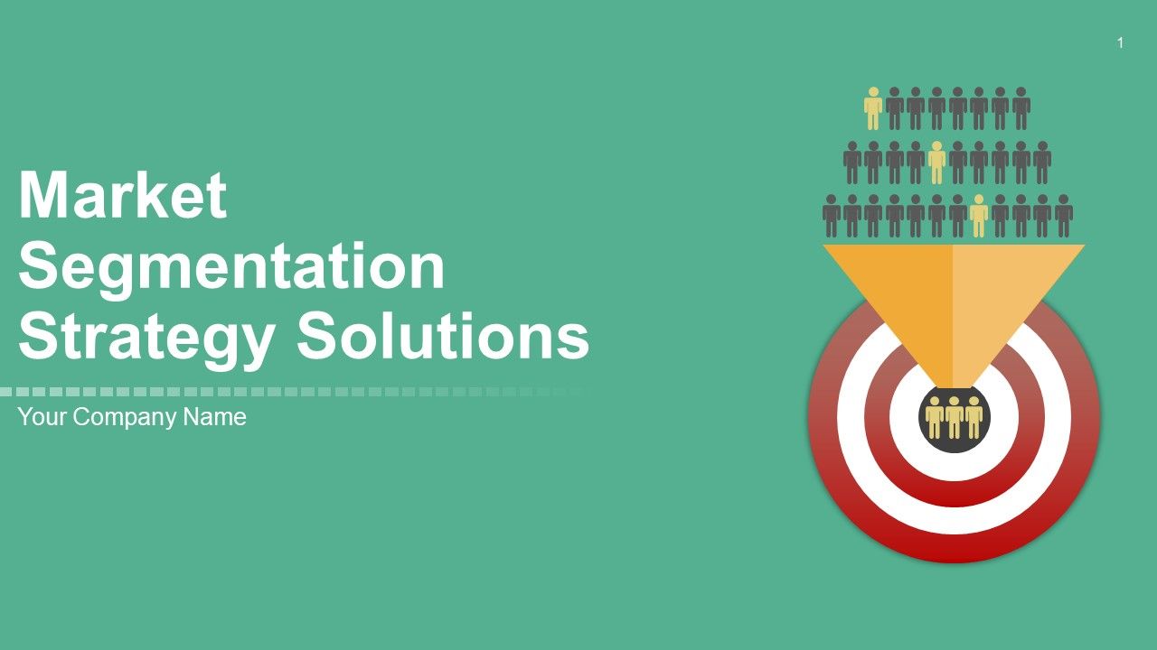 Market segmentation strategy solutions powerpoint presentation with slides Slide01