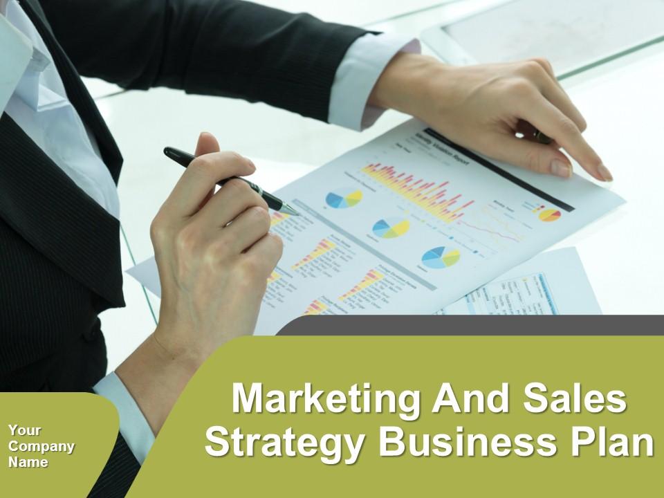 Marketing And Sales Strategy Business Plan Powerpoint Presentation Slides Slide00