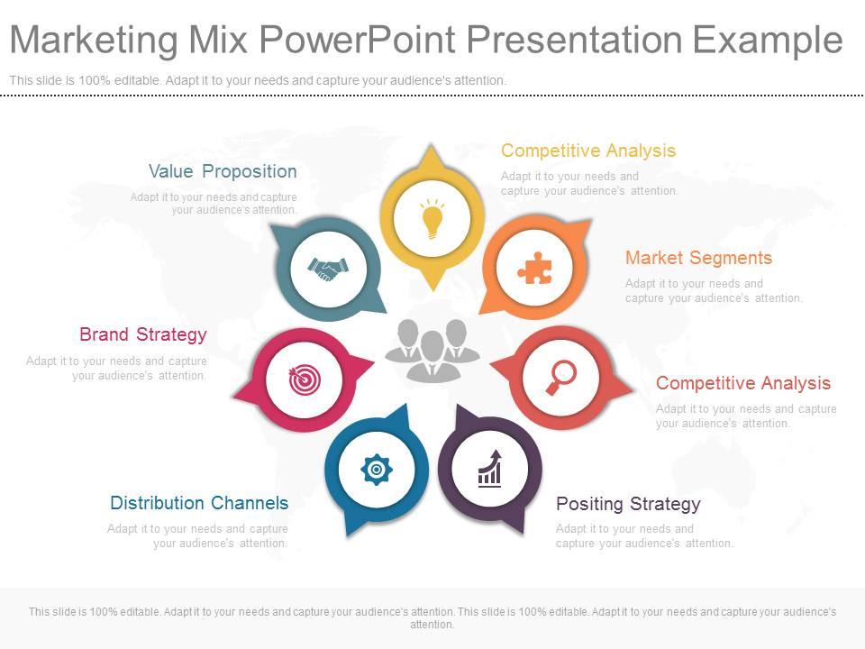 presentation mix example