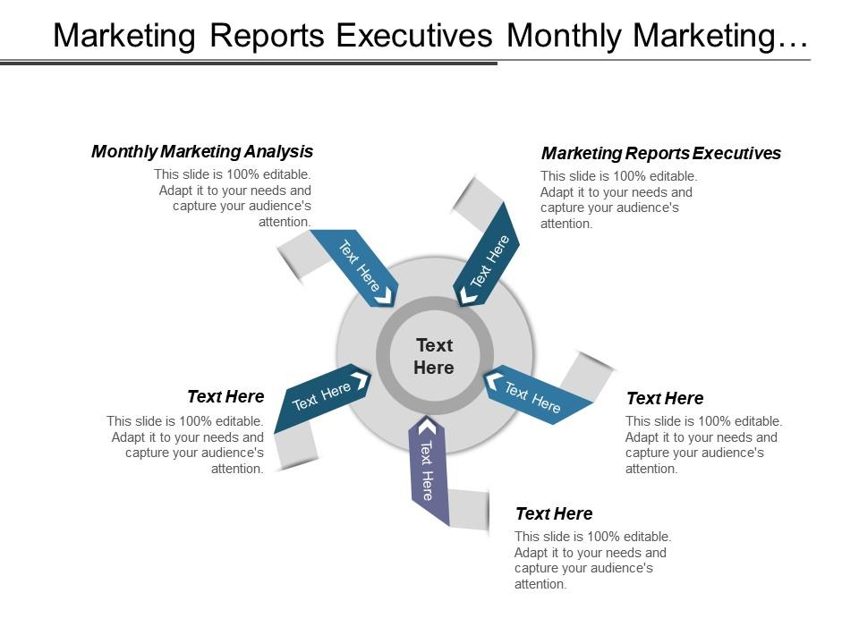 Marketing reports executives monthly marketing analysis optimize ...