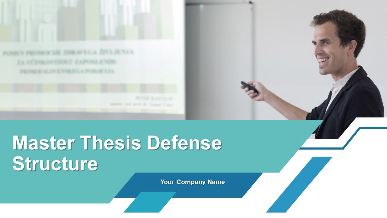 Master Thesis Defense Structure Powerpoint Presentation Slides
