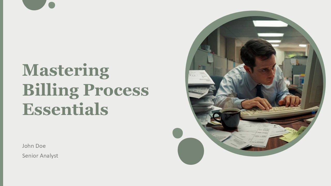 Mastering Billing Process Essentials PPT Outline AT Mastering Billing Process Essentials PPT Outline AT