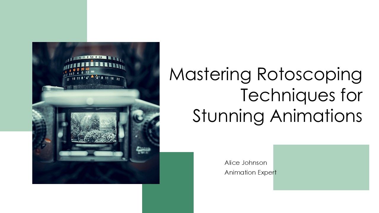Rotograph Animation Mastering Rotoscoping Techniques For Stunning Animations PPT Example ST AI
