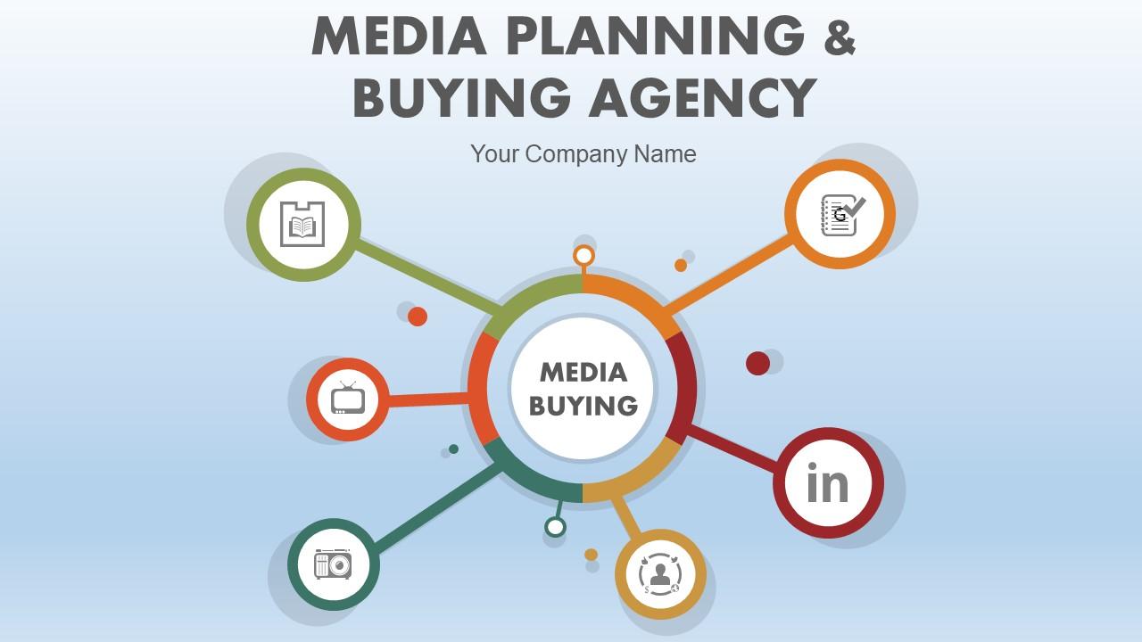 Media planning and buying agency powerpoint presentation slides Slide01
