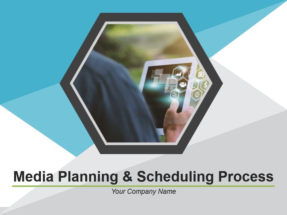 Media Planning And Scheduling Process Powerpoint Presentation Slides Slide01