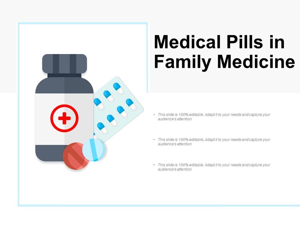 Medical pills in family medicine Slide01