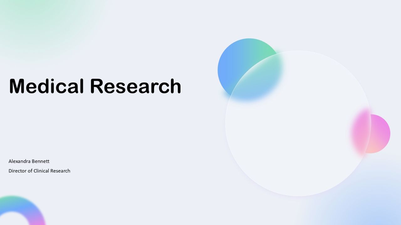 Medical Research PPT Information VA Medical Research PPT Information VA