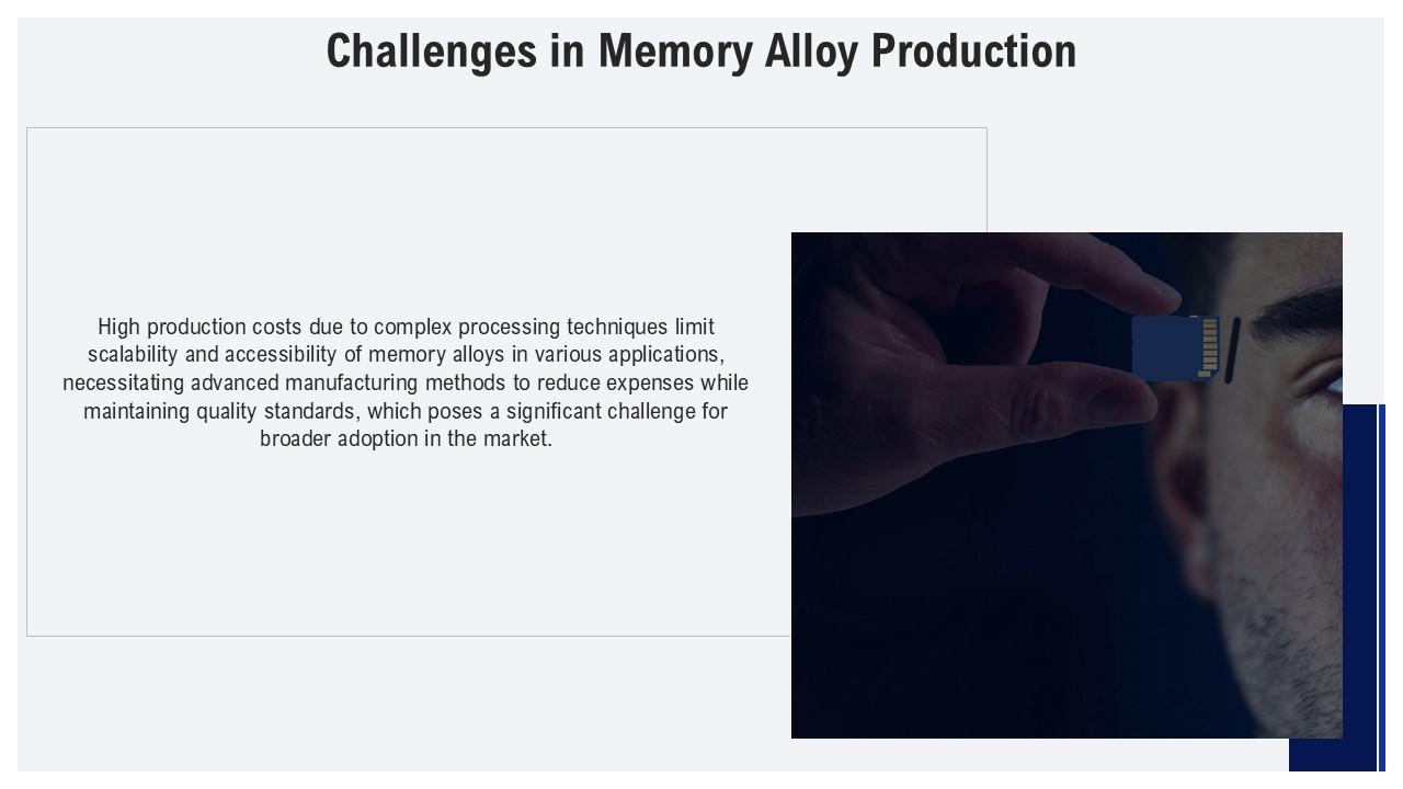 Memory Alloys Shape Changing Metals Materials PPT Sample ST AI PPT