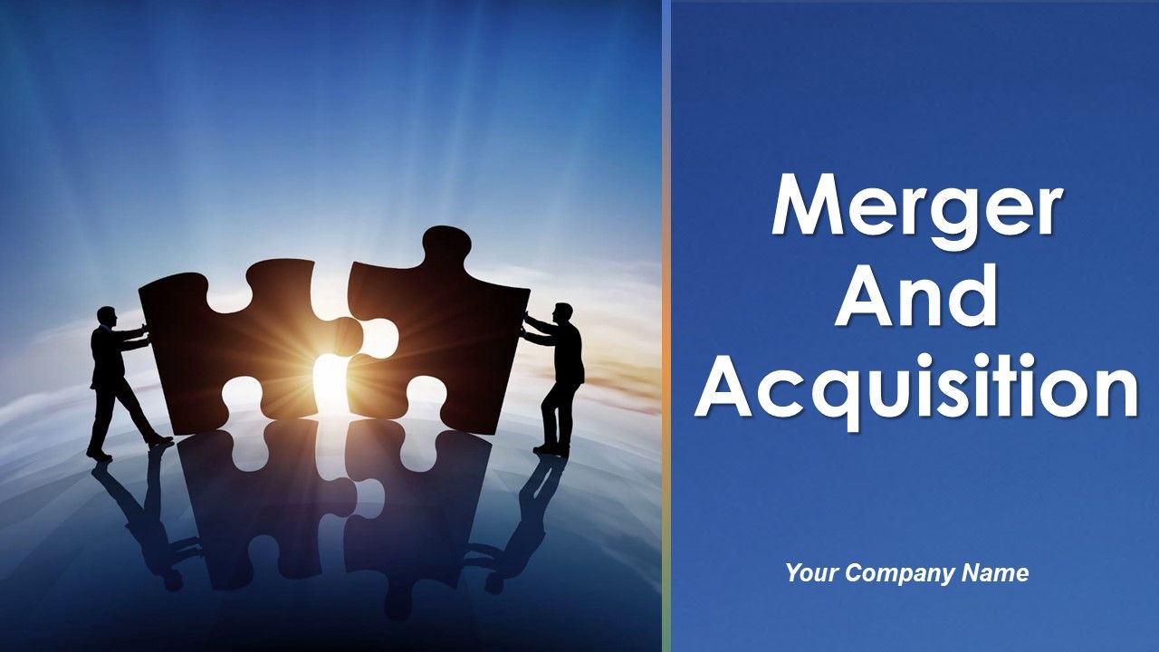 Merger And Acquisition Powerpoint Presentation Slides Slide01