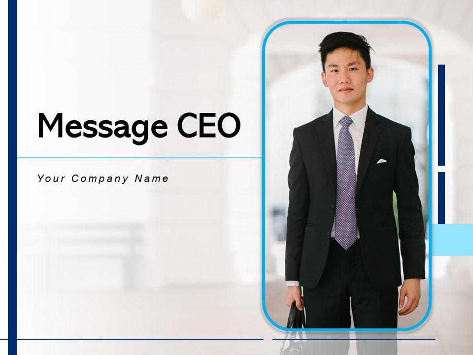 Message CEO Business Success Growth Employees Motivation Slide01