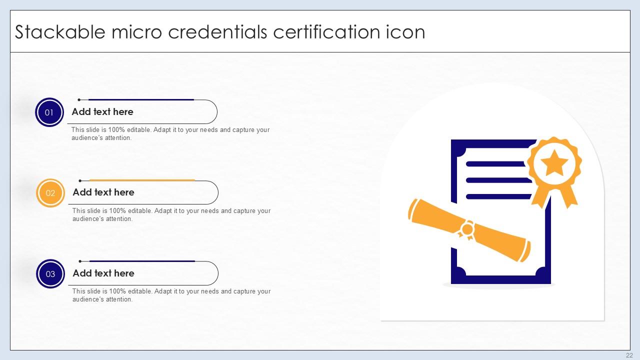 Microcredentials Powerpoint Template Bundles Ppt Sample PPT PowerPoint