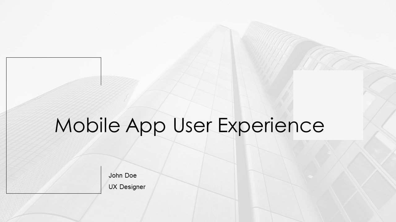 Mobile App User Experience PPT Summary AT Mobile App User Experience PPT Summary AT