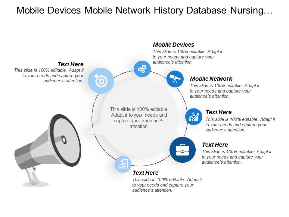 Mobile devices mobile network history database nursing administration Slide00