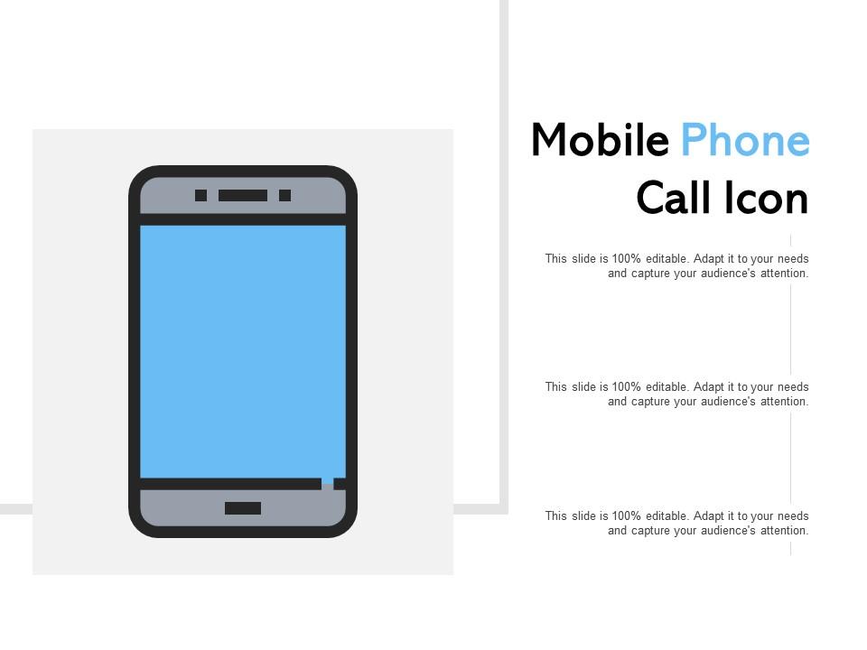 Mobile phone call icon Slide00
