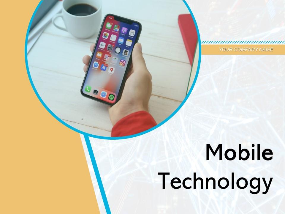 Mobile Technology Business Growth Marketing Strategy Communication Slide00