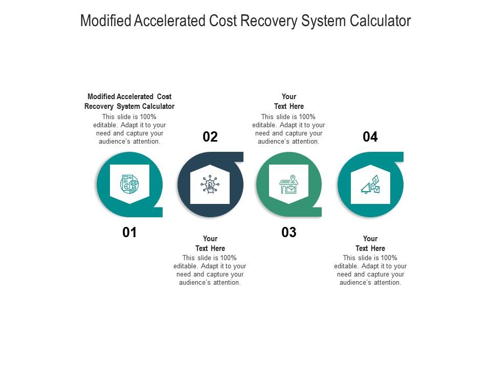 Modified Accelerated Cost Recovery System Calculator Ppt Powerpoint