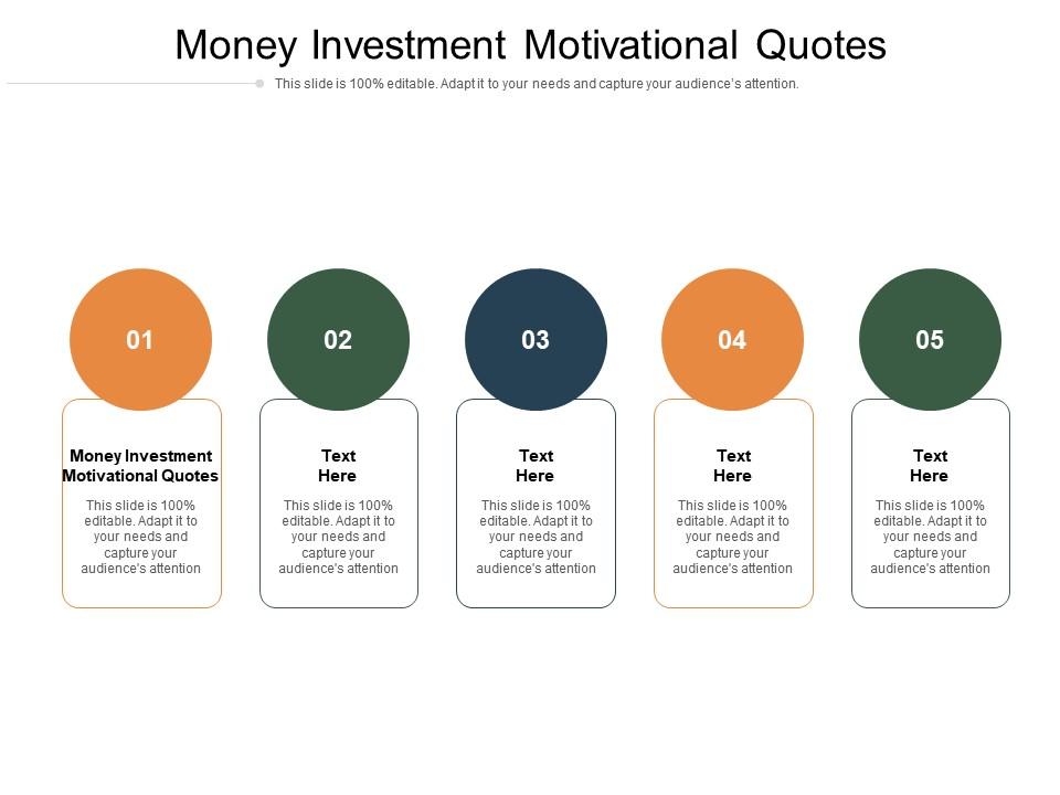 Money Investment Motivational Quotes Ppt Powerpoint Presentation File  Background Designs Cpb | Presentation Graphics | Presentation PowerPoint  Example | Slide Templates
