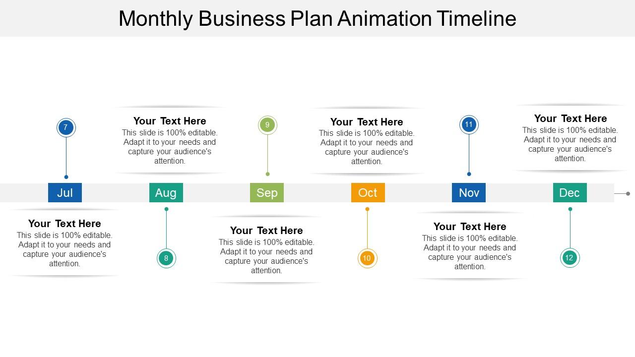 business plan sample animation