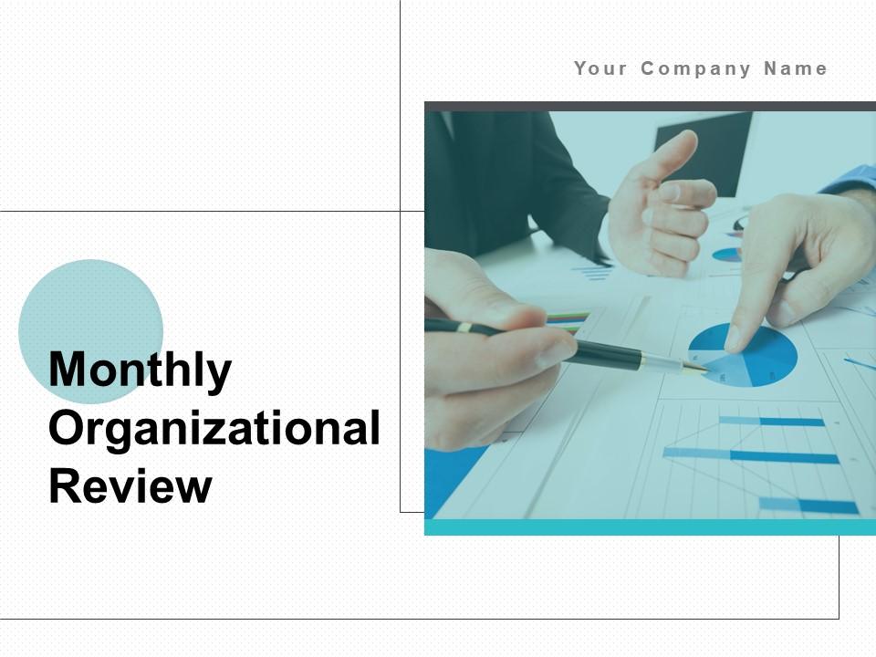 Monthly Organizational Review Powerpoint Presentation Slides Slide01