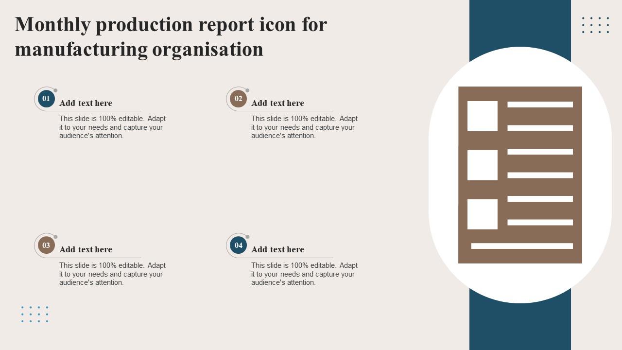 Monthly report icon