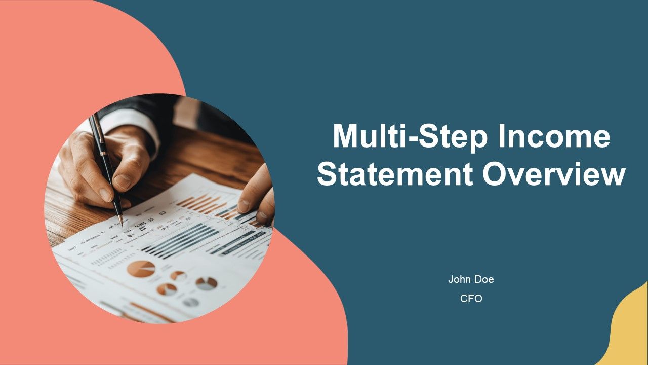 Multi Step Income Statement Overview PPT Template AT Multi Step Income Statement Overview PPT Template AT