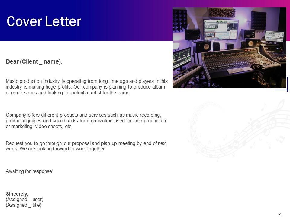 recording music production business plan recording music production business plan
