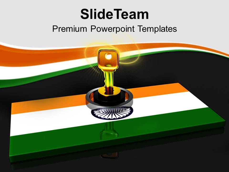 national_flag_key_on_it_india_safety_powerpoint_templates_ppt_themes_and_graphics_0213_Slide01