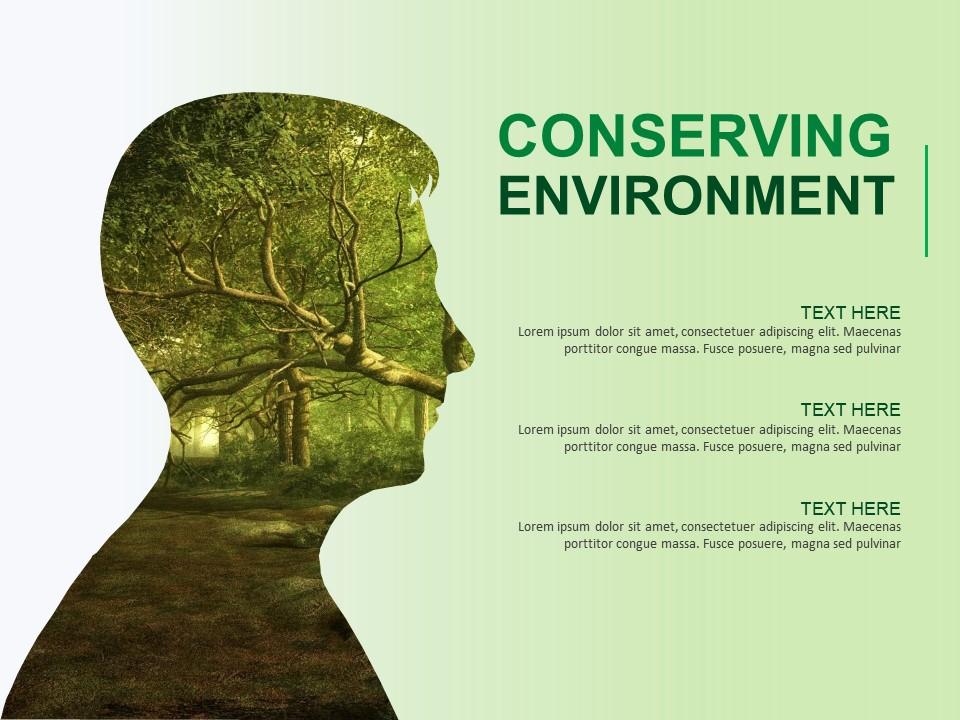 Nature Environment Conservation Save Forest Trees Presentation
