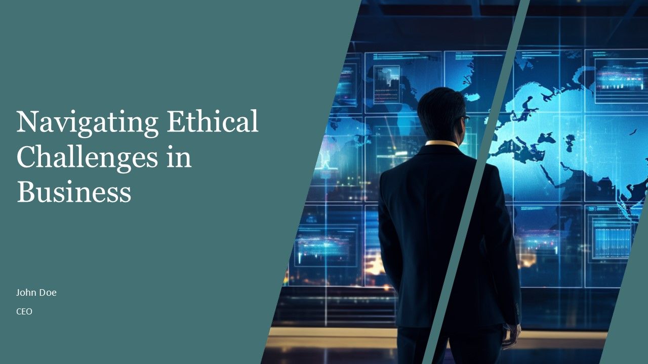 Navigating Ethical Challenges In Business PPT Information AT Navigating Ethical Challenges In Business PPT Information AT